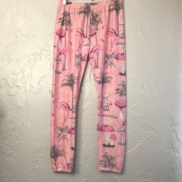 Wildfox Pink Paradise Jogger Pj’s Sweat Pants - Picture 2 of 7